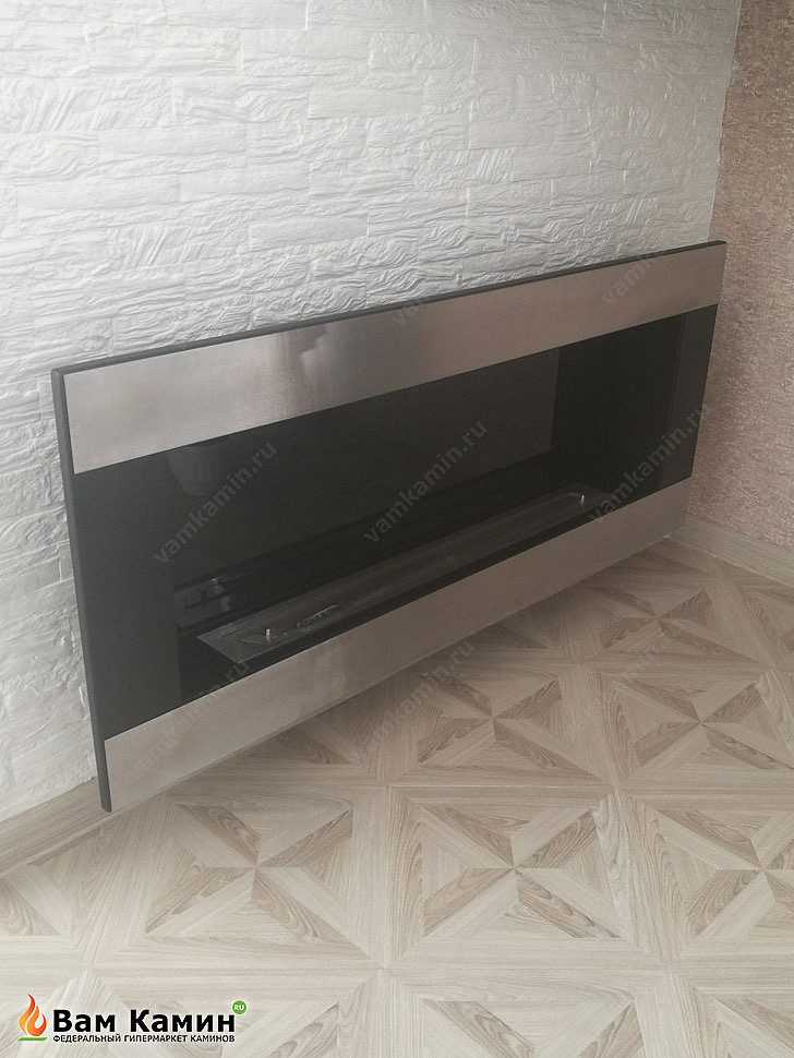 Биокамин в нишу SteelHeat GRAND-H 1200 в интерьере Биокамин в нишу SteelHeat GRAND-H 1200 в интерьере