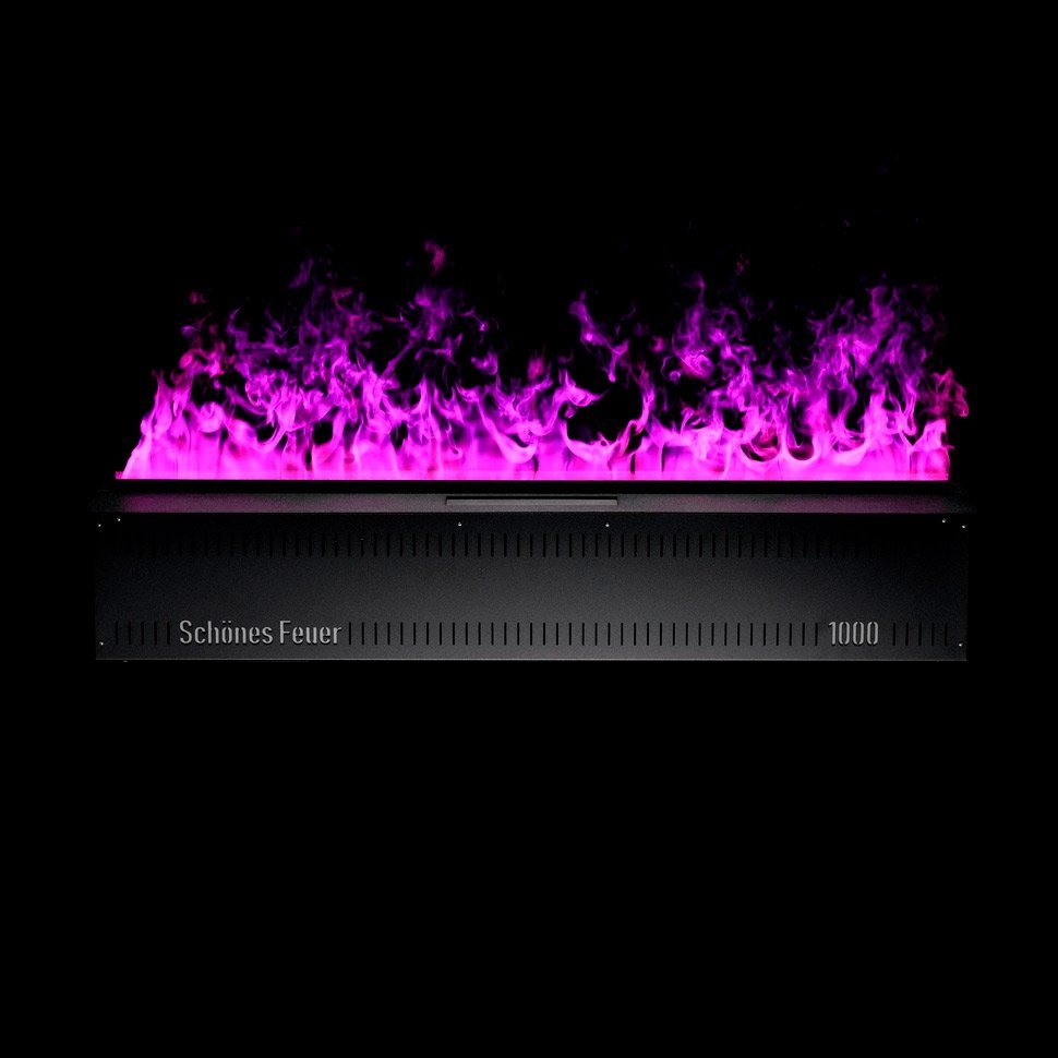 Электрический паровой камин Schones Feuer 3D Hot Line 1500 PRO черный