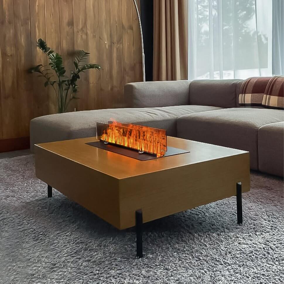 Электрический паровой очаг Schones Feuer 3D FireLine 600 черный