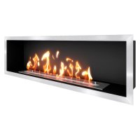 Биокамин встраиваемый SteelHeat LEADER-SH 1000 Small