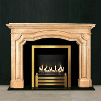 Биокамин в мраморном портале Firezo Creativita, стандарт