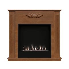 Биокамин в портале Firezo Lumsden, Дуб антик, стандарт