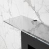 Стеклянная полка для биокамина Opti white 1700 фото 4