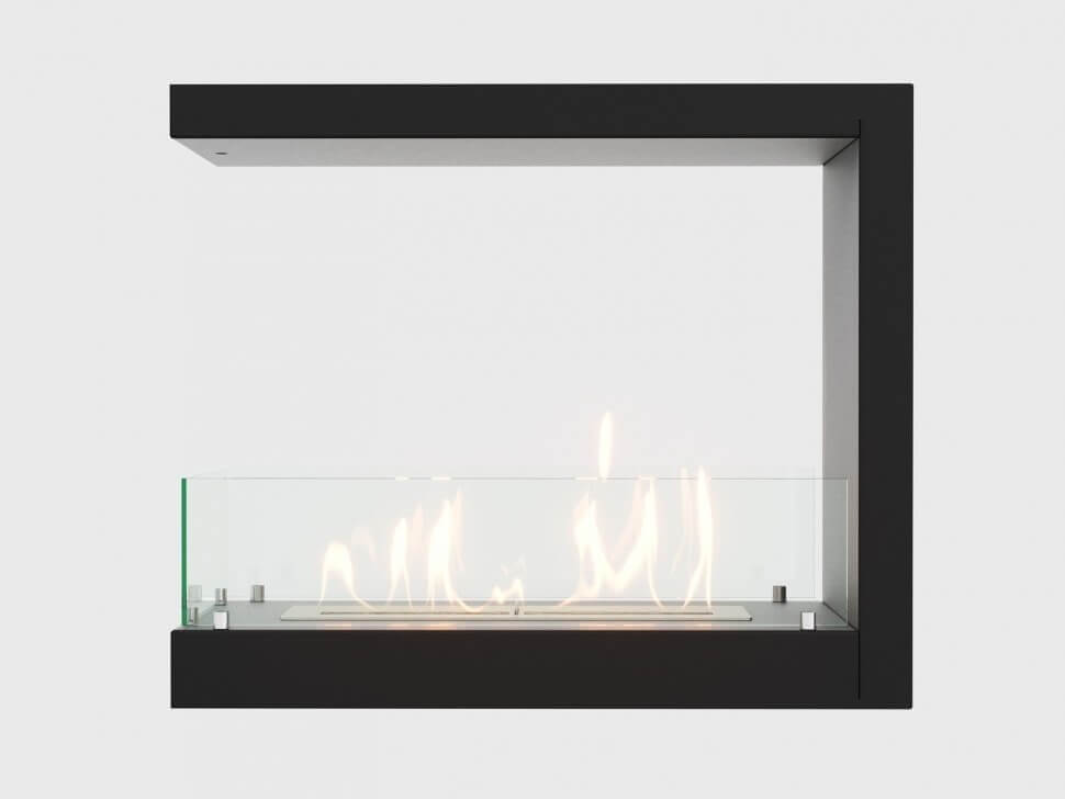 Встроенный биокамин Lux Fire Торцевой 755 М