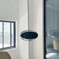 Подвесной биокамин Bubble Серебристый