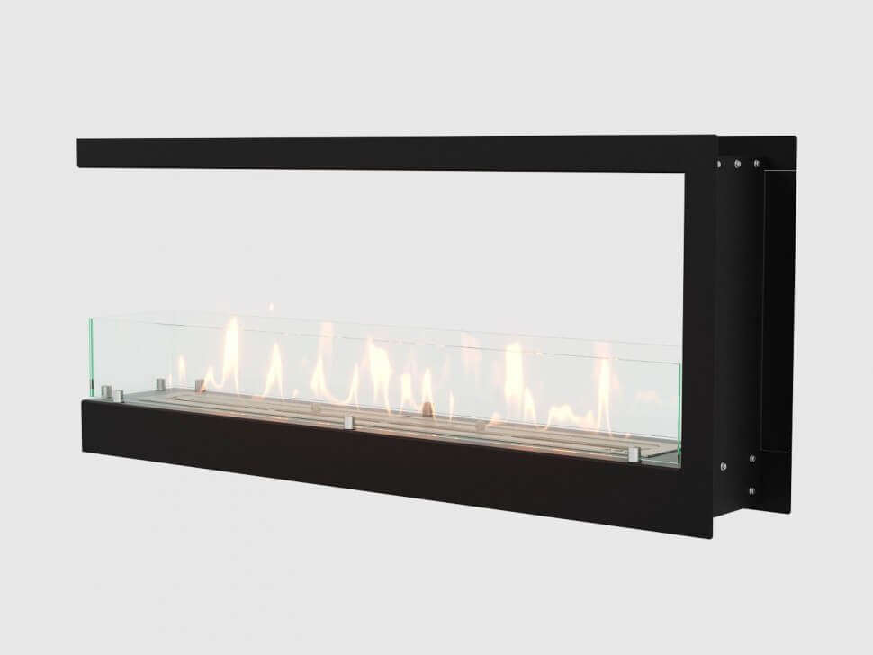 Встроенный биокамин Lux Fire Торцевой 1090 S