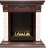 Биокамин в портале Firezo Luxemburg (каменный) Сланец Темный дуб, стандарт фото 1