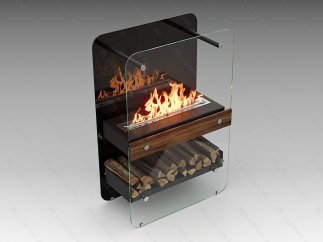 Напольный биокамин Lux Fire Пятница W